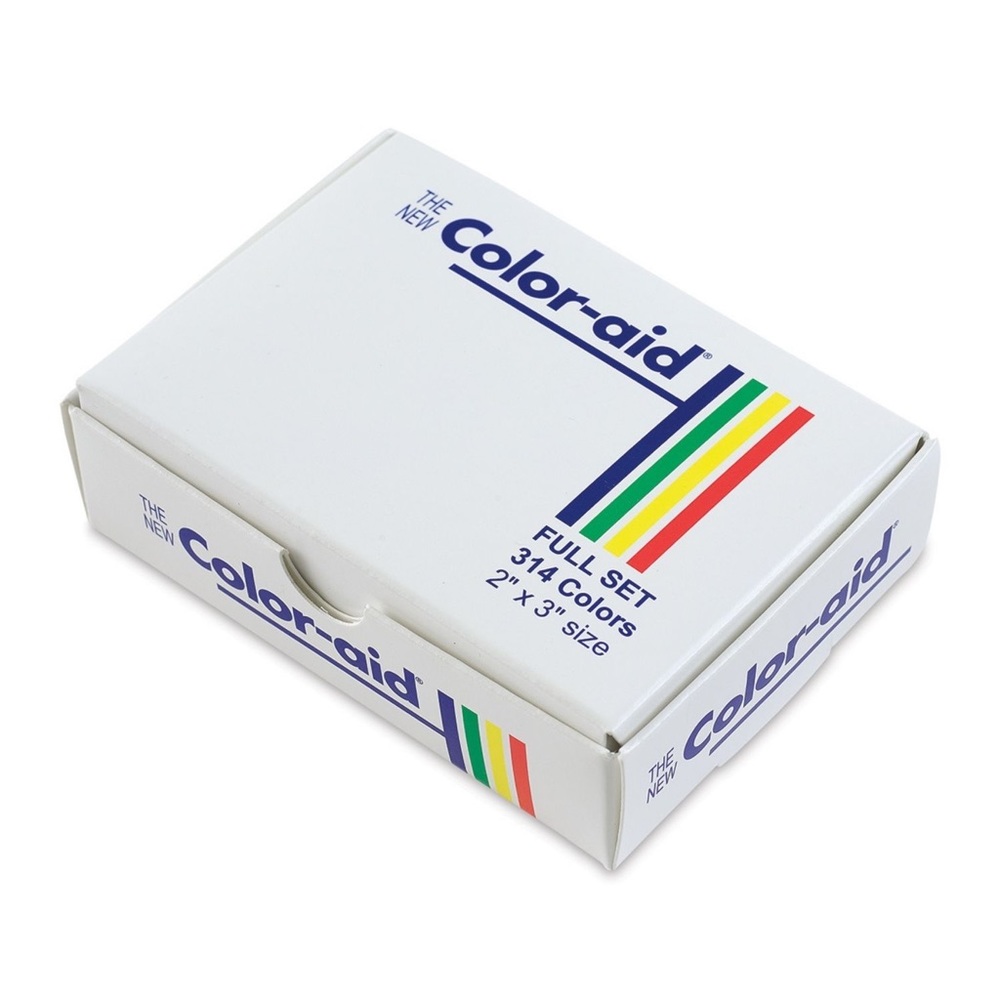 Color-aid Full Set 314 Colors 2x3 in Sheets